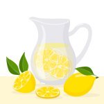 Jug of Lemon Water