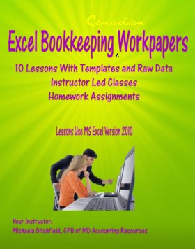 Excel Bookkeeping Workpaper Templates